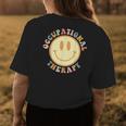 Groovy Occupational Therapy Occupational Therapist Ot Womens Back Print T-shirt Unique Gifts