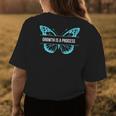 Growth Is A Process Butterfly Womens Back Print T-shirt Unique Gifts