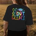 Happy Last Day Of School Peace Out Prek Tie Dye Women's T-shirt Back Print Unique Gifts