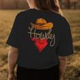 Howdy Cowboy Cowgirl Western Country Rodeo Howdy Men Boys Womens Back Print T-shirt Unique Gifts