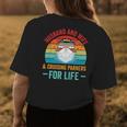 Husband And Wife Cruise Partners For Life Cruising Funny Womens Back Print T-shirt Funny Gifts