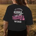 Im A Simple Girl I Love Dogs Camping And Wine Womens Back Print T-shirt Unique Gifts