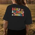Im With The Banned Books I Read Banned Books Lovers Womens Back Print T-shirt Unique Gifts