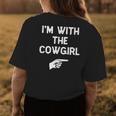 Im With The Cowgirl Costume Halloween Matching Womens Back Print T-shirt Unique Gifts