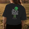 Izzo Name Gift The Izzo Squad Leprechaun V2 Womens Back Print T-shirt Funny Gifts