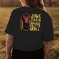 Junenth Is My Independence Day Cute Girls Ns Women Womens Back Print T-shirt Unique Gifts