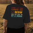Look At You Landing Our Mom And Getting Us As A Bonus Funny Womens Back Print T-shirt Unique Gifts