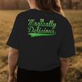 Magically Delicious Funny Irish St Patricks Day Women Womens Back Print T-shirt Funny Gifts