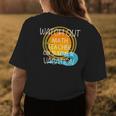 Math Teacher On Vacation Novelty Women's T-shirt Back Print Unique Gifts