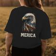 Merica Eagle Mullet 4Th Of July Men Women American Flag Usa Womens Back Print T-shirt Unique Gifts