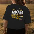 Mom Birthday Crew Construction Family Birthday Party Womens Back Print T-shirt Personalized Gifts