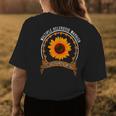 Multiple Sclerosis Awareness Ms Warrior Costume Daisy Womens Back Print T-shirt Unique Gifts