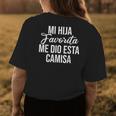 My Favorite Daughter Gave Me This Spanish Fathers Day Womens Back Print T-shirt Funny Gifts