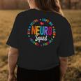 Neuro Squad Nurse Team Registered Nursing Womens Back Print T-shirt Personalized Gifts