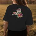 New York Floral Flowers Arrow Heart Womens Back Print T-shirt Unique Gifts