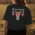 Ovary Squad Floral Ovary Uterus Womens Rights Feminist Womens Back Print T-shirt Unique Gifts