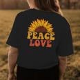 Peace Sign Love 60S 70S Tie Dye Hippie Halloween Costume Gift For Mens Womens Back Print T-shirt Unique Gifts