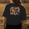 In My Pre K Era Back To School Retro Groovy Pre-K Teachers Groovy Gifts Womens Back Print T-shirt Unique Gifts