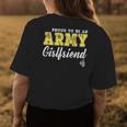 Proud Army Girlfriend Us Flag Dog Tags Military Couple Gifts Funny Military Gifts Womens Back Print T-shirt Unique Gifts