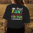 Proud Aunt Of A 2023 Middle School Graduate Auntie Tie Dye Womens Back Print T-shirt Personalized Gifts