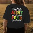 Proud Aunt Of A Prek 2023 Graduate Graduation Class Of 2023 Women's T-shirt Back Print Unique Gifts