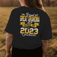 Proud Great Grandma Of A Class Of 2023 Graduate Senior 23 Womens Back Print T-shirt Funny Gifts