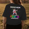 Proud Mom Of A Class Of 2023 Prek Graduate Unicorn Women's T-shirt Back Print Unique Gifts