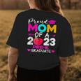 Proud Mom Of 2023 Pre K Graduate Graduation Womens Back Print T-shirt Unique Gifts