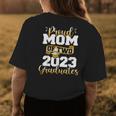 Proud Mom Of Two 2023 Graduates Mother Class Of 2023 Senior Womens Back Print T-shirt Personalized Gifts