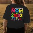 Proud Mom Of Two 2023 Pre-K Graduates Costume Family Womens Back Print T-shirt Unique Gifts