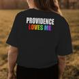 Providence Gay Pride Lgbt Rhode Island Rainbow LoveGifts Womens Back Print T-shirt Unique Gifts