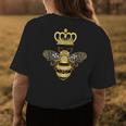 Queen Bee Crown Women Men Girls Honey Hive Beekeeping Bee Womens Back Print T-shirt Unique Gifts