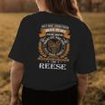 Reese Name Gift Reese Brave Heart V2 Womens Back Print T-shirt Funny Gifts