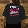 Retirement Gifts For Women 2023 Retired 2023 Women Womens Back Print T-shirt Unique Gifts
