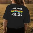 Rock Paper Scissors Gay Lesbian Pride Rainbow Flag Lgbt Ally Womens Back Print T-shirt Funny Gifts