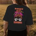 Rodeo Grandma Cowgirl Grandmother Horse Rider Rancher Women Womens Back Print T-shirt Unique Gifts