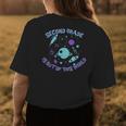 Second Grade Is Out Of This World Space Womens Back Print T-shirt Funny Gifts