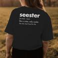 Seester Definition Apparel Best Friend For Life Womens Back Print T-shirt Unique Gifts