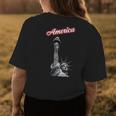 Statue Of Liberty Beer Holder Womens Back Print T-shirt Unique Gifts