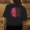 Sunflower Birthday For Women Awesome Since April 1980 Womens Back Print T-shirt Unique Gifts