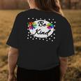Sunflower Floral Choose Kindness Be Kind Rainbow Womens Back Print T-shirt Unique Gifts
