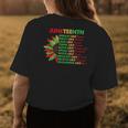 Sunflower Junenth Dream Like Leaders Black Men Women Kids Womens Back Print T-shirt Funny Gifts