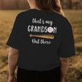 Thats My Grandson Funny Grandmother Baseball Grandma Womens Back Print T-shirt Funny Gifts