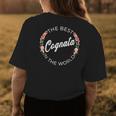 The Best Cognata In The World Italian Sister In Law Womens Back Print T-shirt Unique Gifts