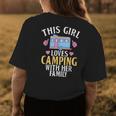 This Girl Loves Camping With Family Travel Nature Rv Camping Womens Back Print T-shirt Unique Gifts