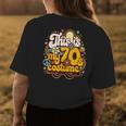 This Is My 70S Costume Theme Party Hippie Retro Groovy Womens Back Print T-shirt Unique Gifts