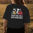 Trust Me Im A Cow Whisperer Farmer Retro Cows Lover For Men Womens Back Print T-shirt Unique Gifts