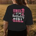 Uncle Of The Birthday Girl Western Cowgirl Themed 2Nd Bday Womens Back Print T-shirt Unique Gifts