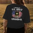 Us Army Proud Grandma Proud Grandma Of A Us Army Veteran Womens Back Print T-shirt Unique Gifts