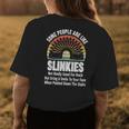 Vintage Some People Are Like Slinkies Funny Sarcastic Saying Womens Back Print T-shirt Funny Gifts